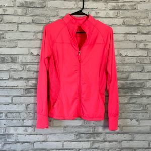 Tangerine Athletic Full Zipper Jacket